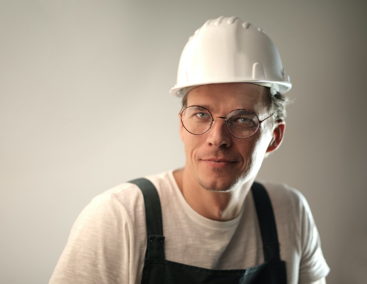 Man working on design